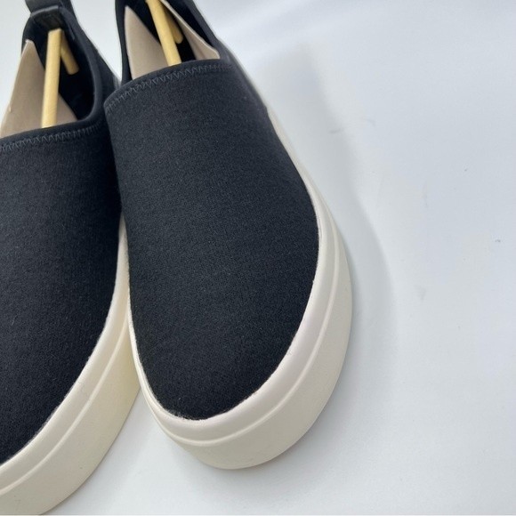Lucky Brand Women Tauve Black White Platform Slip On Sneakers Shoes Size 8.5 NEW - Picture 5 of 13
